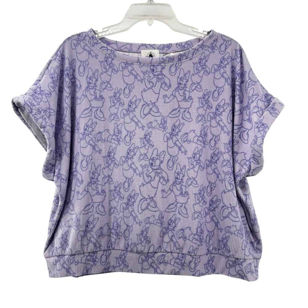 Disney Lavender Character Patterned Hoodie